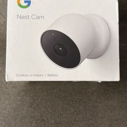 Google Nest Cam (Battery) – Indoor & Outdoor – Brand New, Sealed