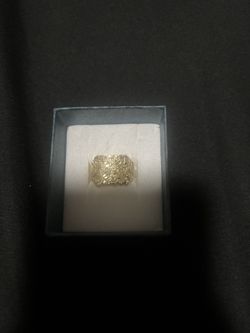 gold nugget ring