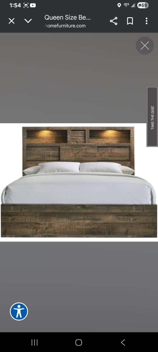 Bluetooth Queen Bed Frame Lighted