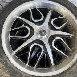 18” Rims And Tires 