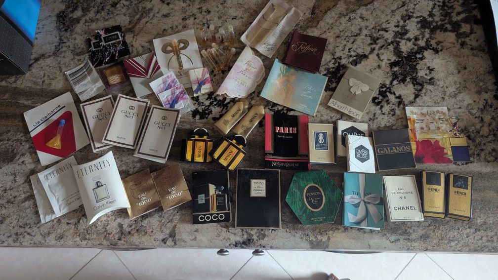 Vintage Perfume Cologne Samples 40+
