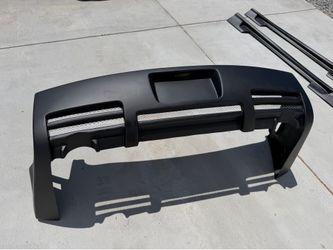 Saleen Style 1 Piece Polyurethane Rear Bumper