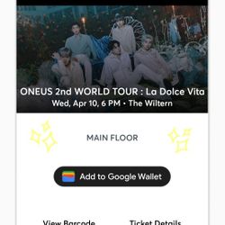 Oneus 2nd World Tour (KPOP)