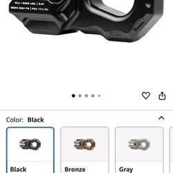 Agency 6 Billet Winch Shackle