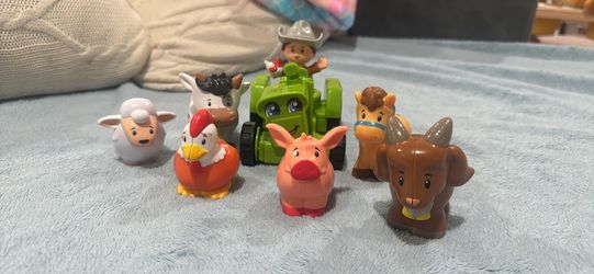 Fisher-Price Little People Farm Animals and Tractor Set