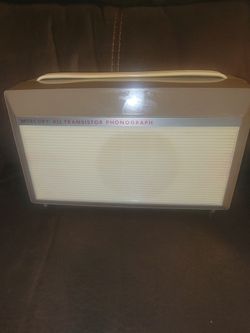 Vintage Mercury Record Player
