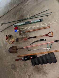 Shovels, Tools, Garage/Garden Items