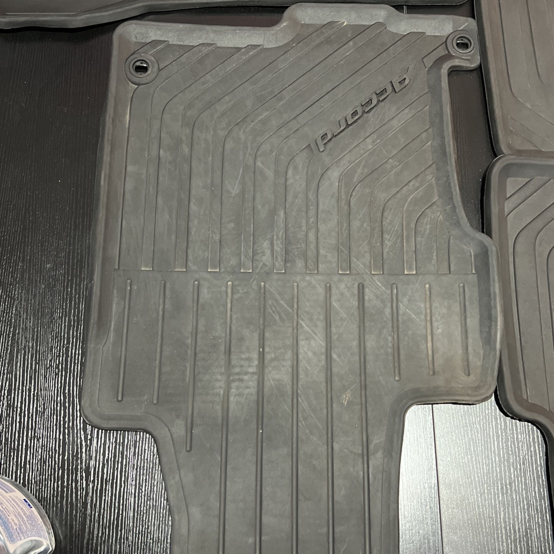 2014-2017 Honda Accord OEM Waterproof Floormats And Trunk Mat Included