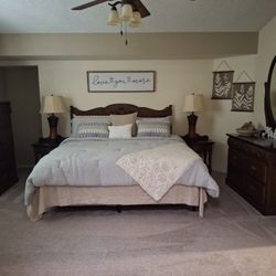 Complete Bedroom , Tempur- Pedic Mattress And Box , King Size 