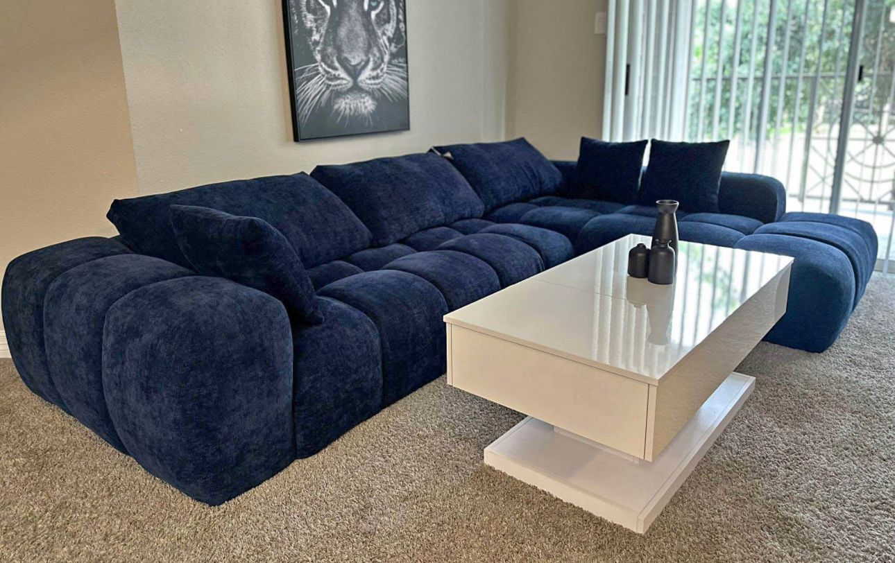 Brand new sectional sofas- 0 interest Finance available- shop now pay later- NO CREDIT NEEDED.