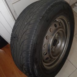 SUMIC GT60A 22560R16 USED TIRE with  rim $50