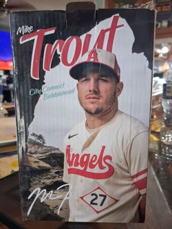 Mike Trout Surfing Bobblehead 2022, City Connect