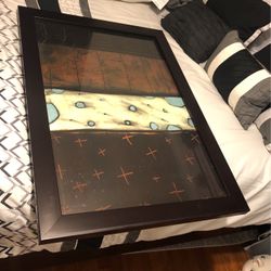 Black framed print Consuelos II