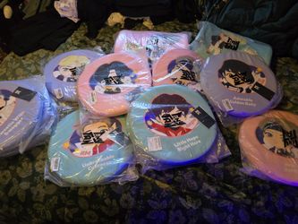 BTS Tiny Tan Back Cushions