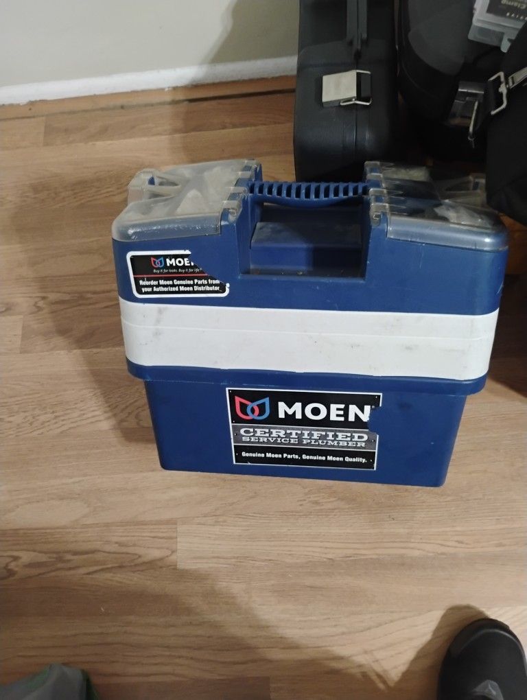 Moen Tool Box With Parts And Tools
