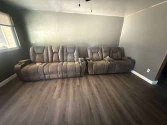Sofa and Loveseat