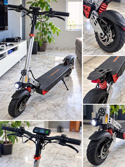 Title: CIRCOOTER Electric Scooter – Heavy Duty – Front & Rear Suspension
