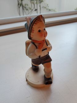 Authentic M. I. Hummel School Boy Figurine