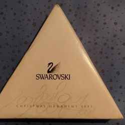 Swarovski 2001 Crystal Christmas  Ornament 