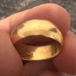 14k Gold Married Ring 