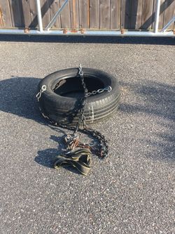 Outdoor Tire Swing