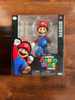 The Super Mario Bros. Movie – Mario Action Figure (Brand New)