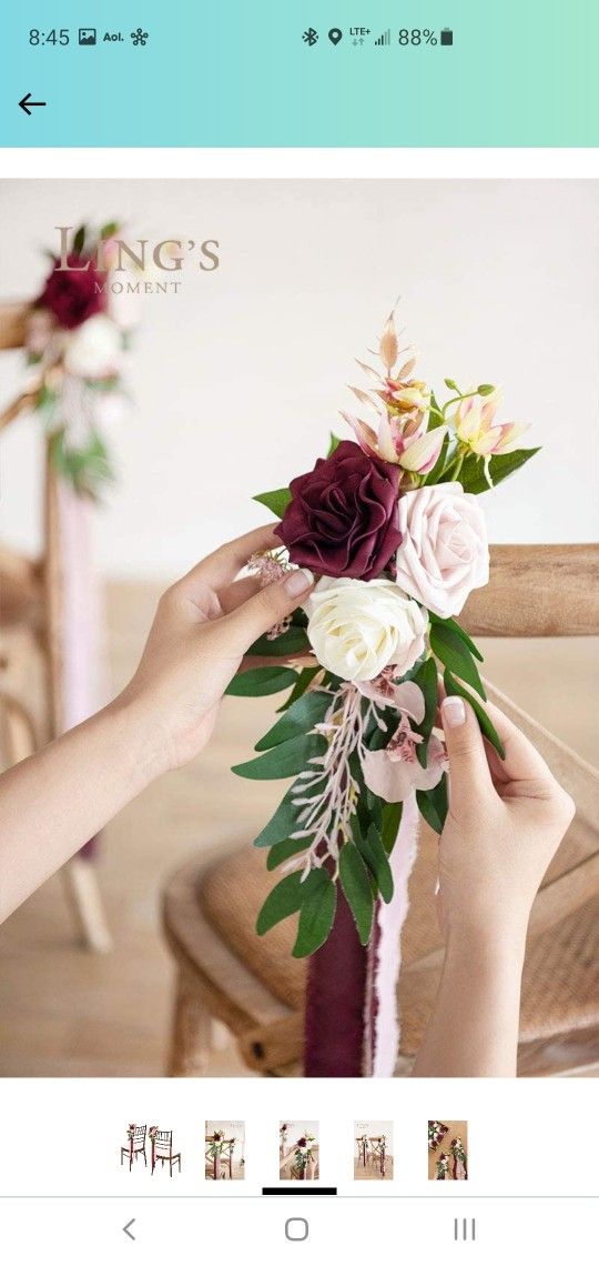 Artificial Flowers For Wedding Decorating 