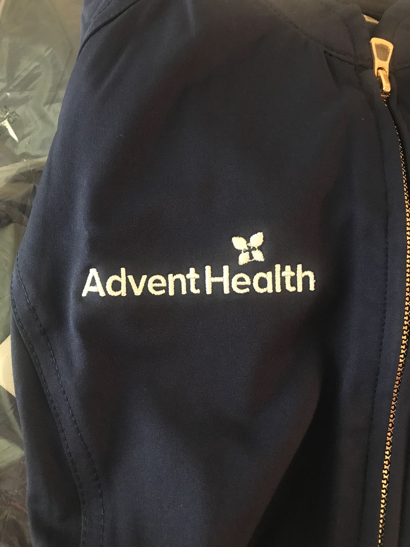 2 NEW AdventHealth Scubs and Jacket NEW!!!