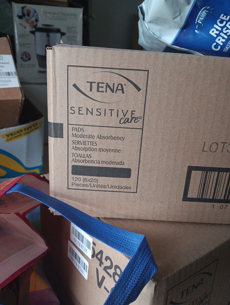 Pads Tena Sensitive Care 120ct