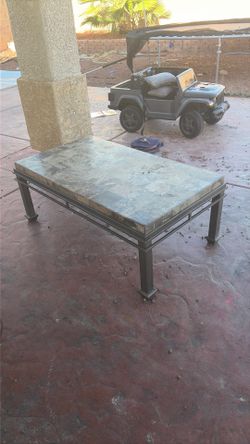 Three piece marble tables
