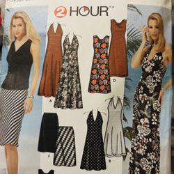 Vintage Simplicity 5956 Dress, Blouse, Skirt  Sizes12-18 Pre Owners Via 