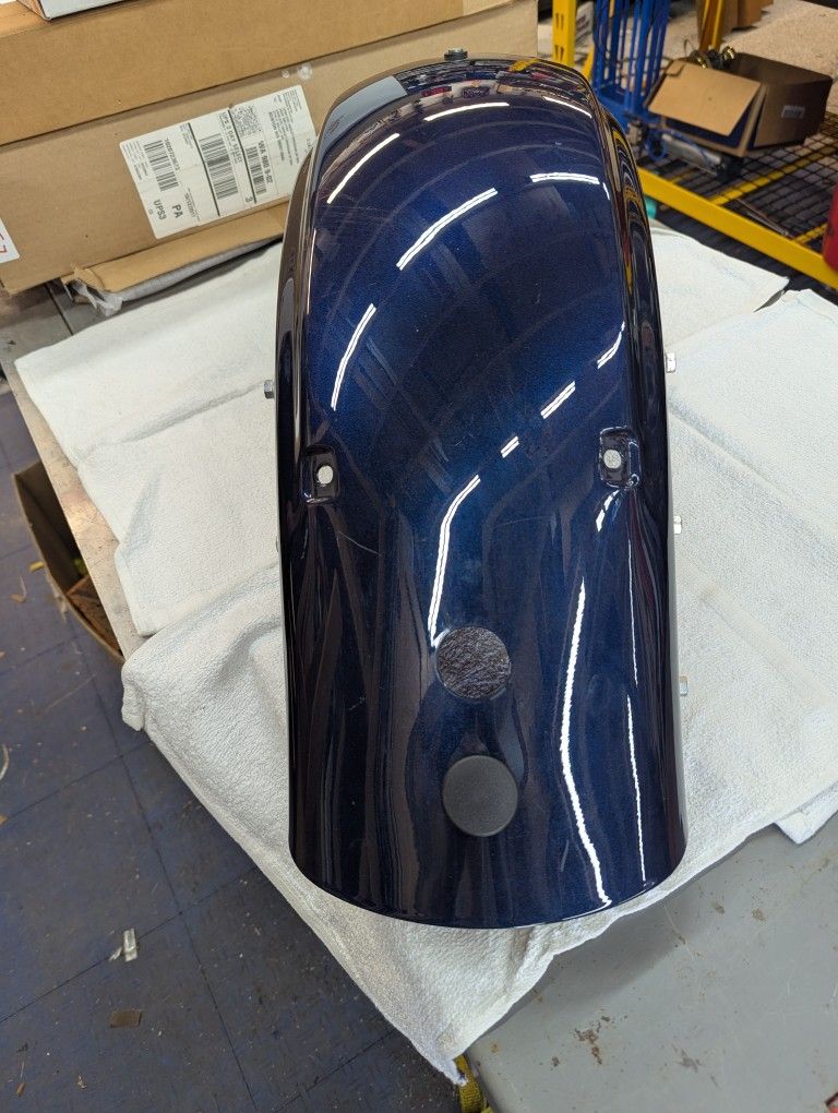 Fender Rear Off 2012 Harley Davidson Street Glide
