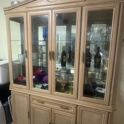 Wood China Cabinet
