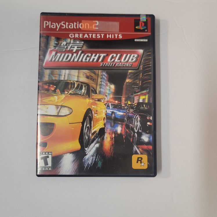 Playstation 2 Game Midnight Club