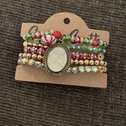 Authentic Upcycled GG Bracelet Stack