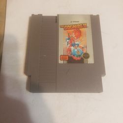 Nintendo game The goonies 2 Used No case