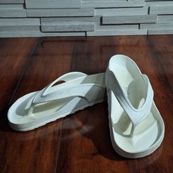 Birkenstock New w/ Box Honolulu White EVA Regular Width - Size EU 46 US 13