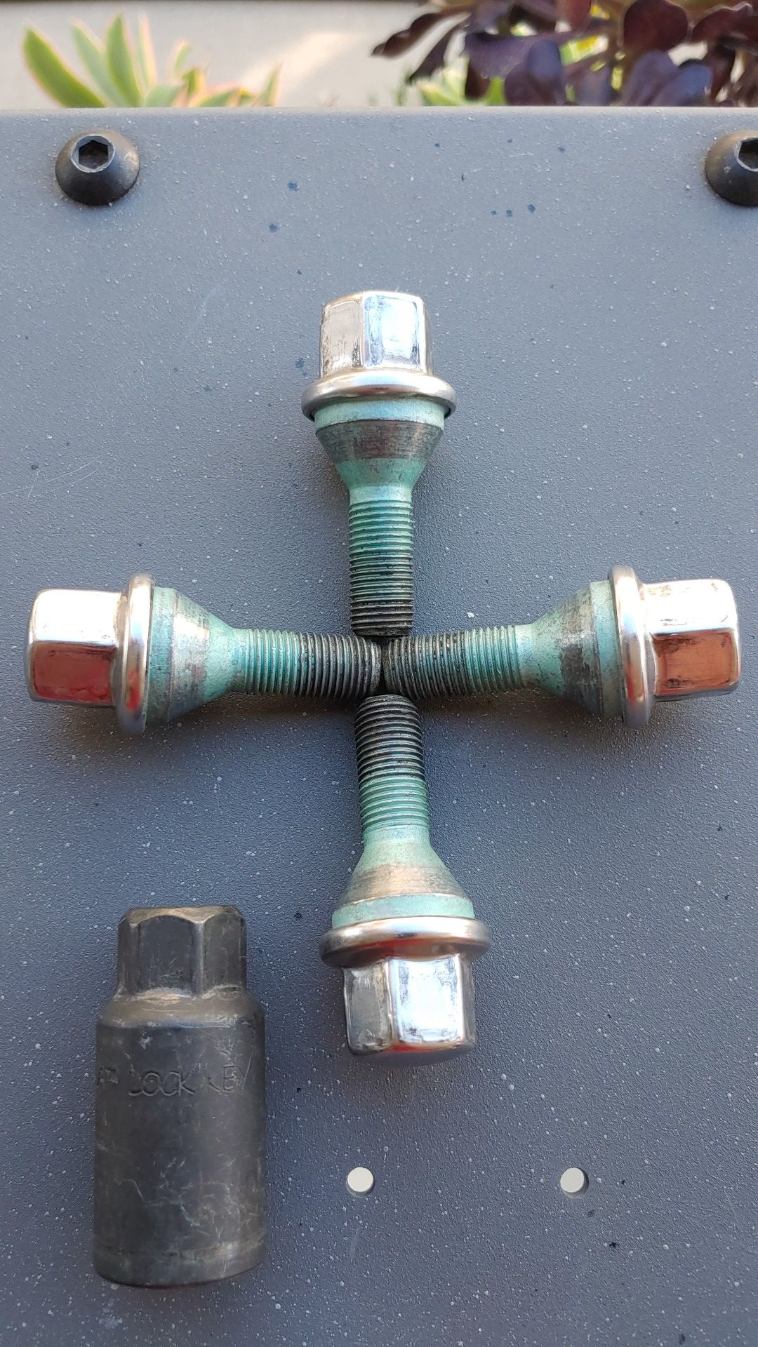 Wheel lock nut