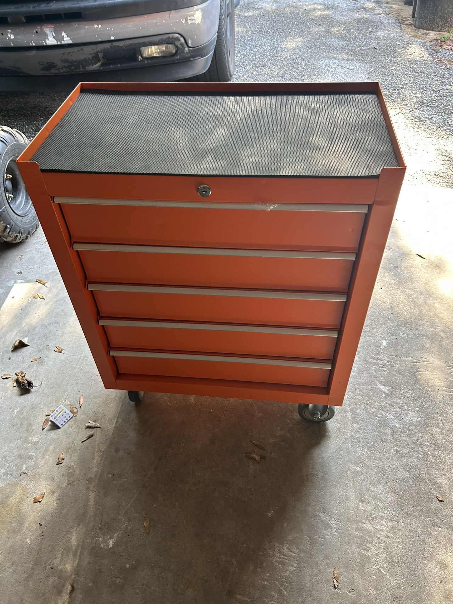 5 Drawer Tool Box On Castors