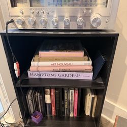 Small record player storage