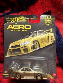 Hot Wheels Aero StyleGold.