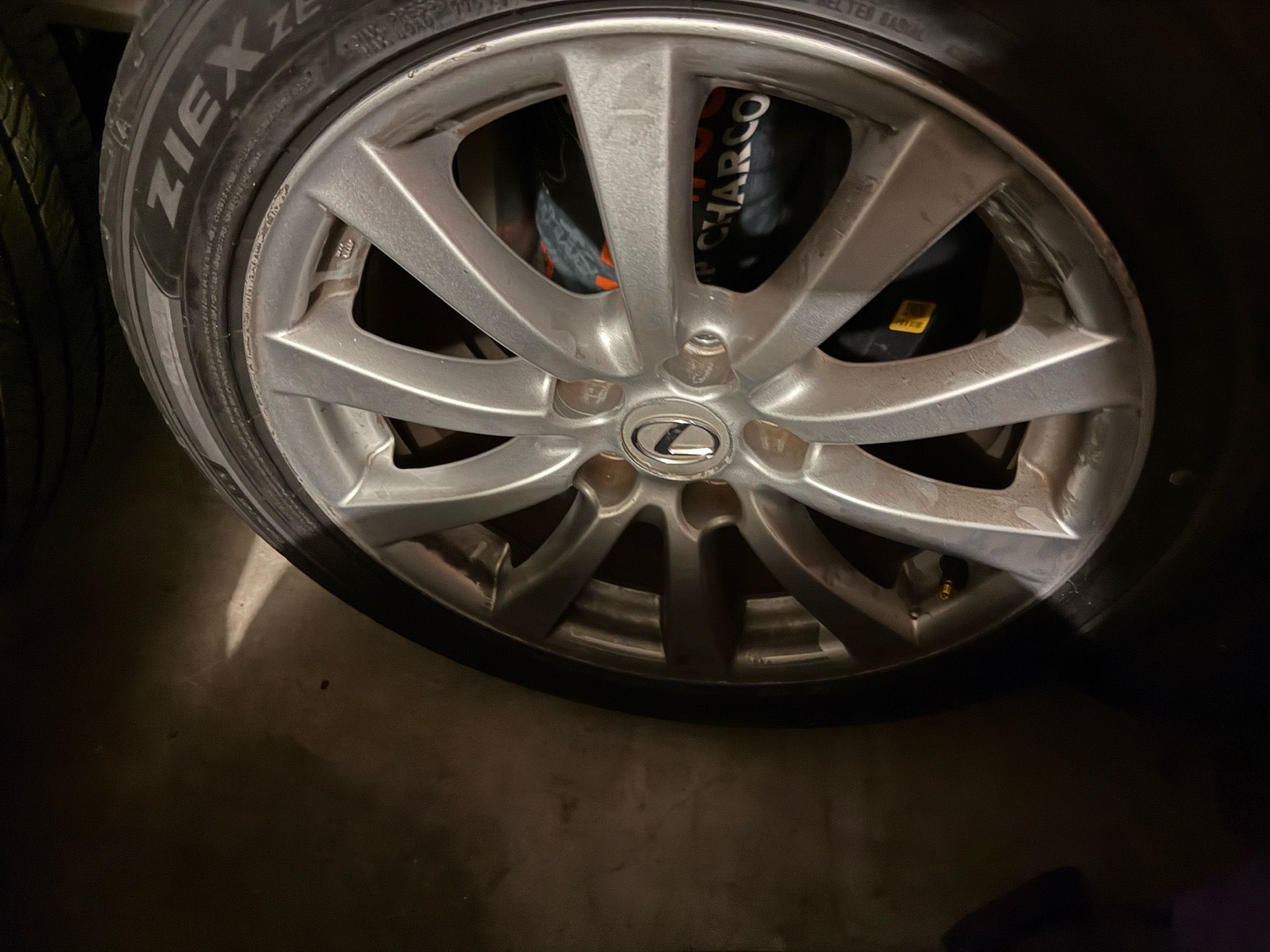 08 Lexus is250 rims and tires