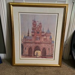 Walt Disney Footsteps Lithograph By Charles Boyer