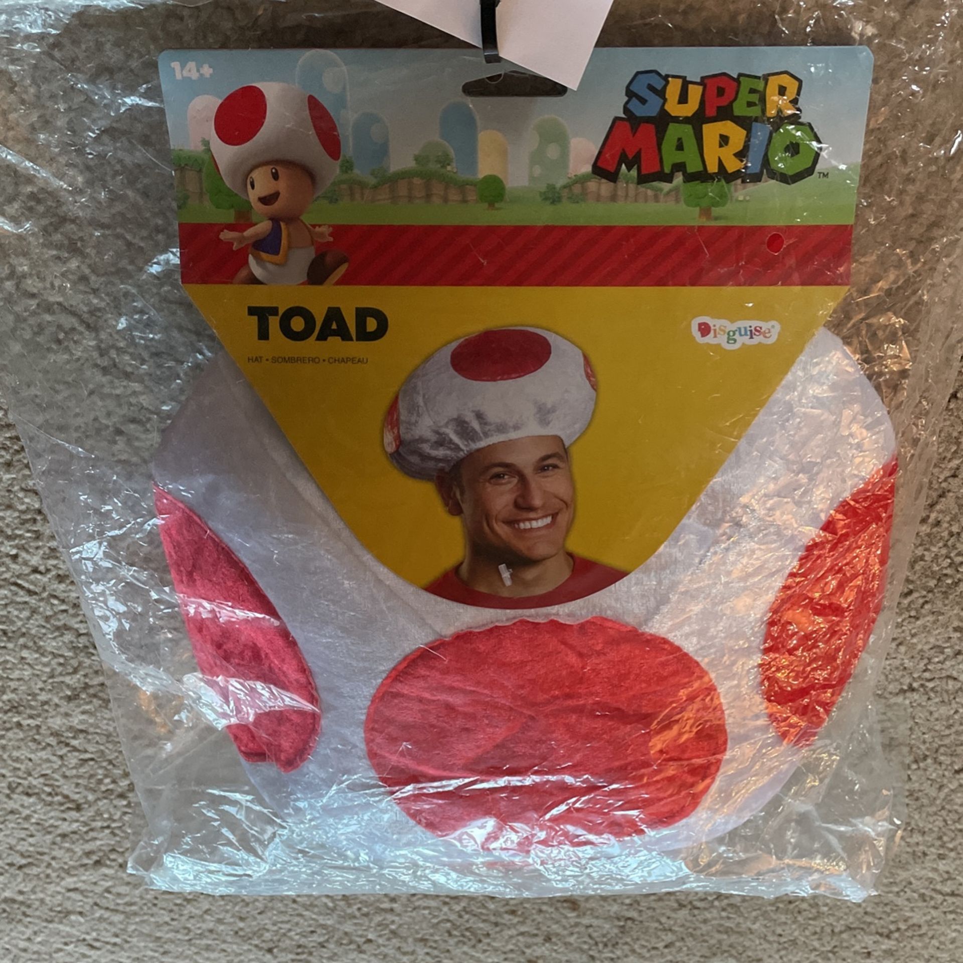 Super Mario- Toad Costume Hat