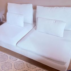 IKEA SÖDERHAMN sofa section White