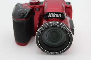 Nikon COOLPIX B500 Digital Camera - 40X Zoom - 16.0MP - RED