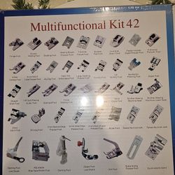 Multifunctional Sewing Machine Parts Kit, 42 Pieces