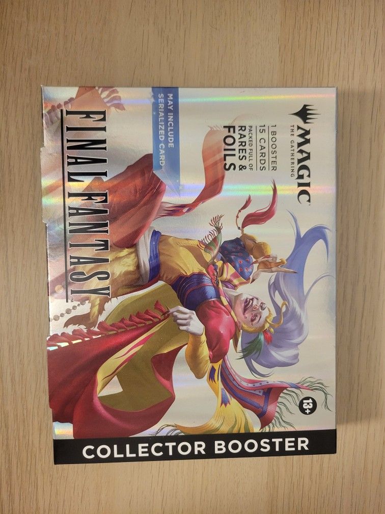 final fantasy magic the gathering omega collector booster pack box