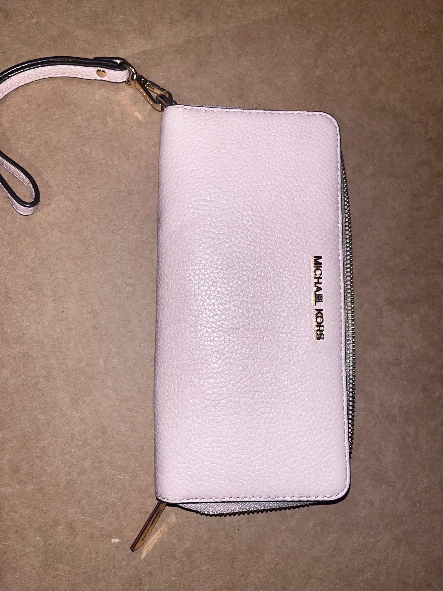 Leather Continental Wristlet