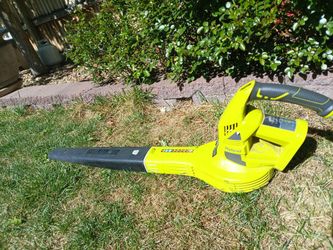 Ryobi Blower Needs Battery And A Switch